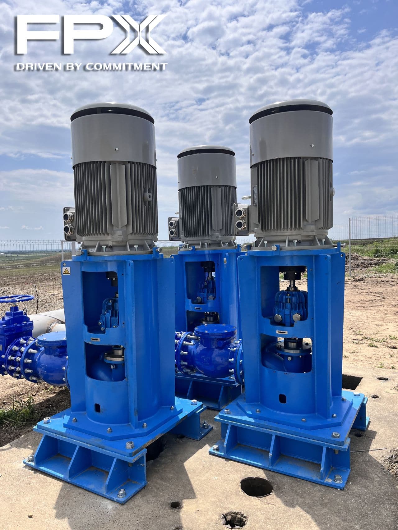 Six Vertical Turbine Pumps Commissioned